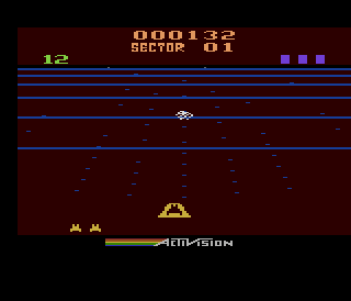 Beamrider for store Atari 2600